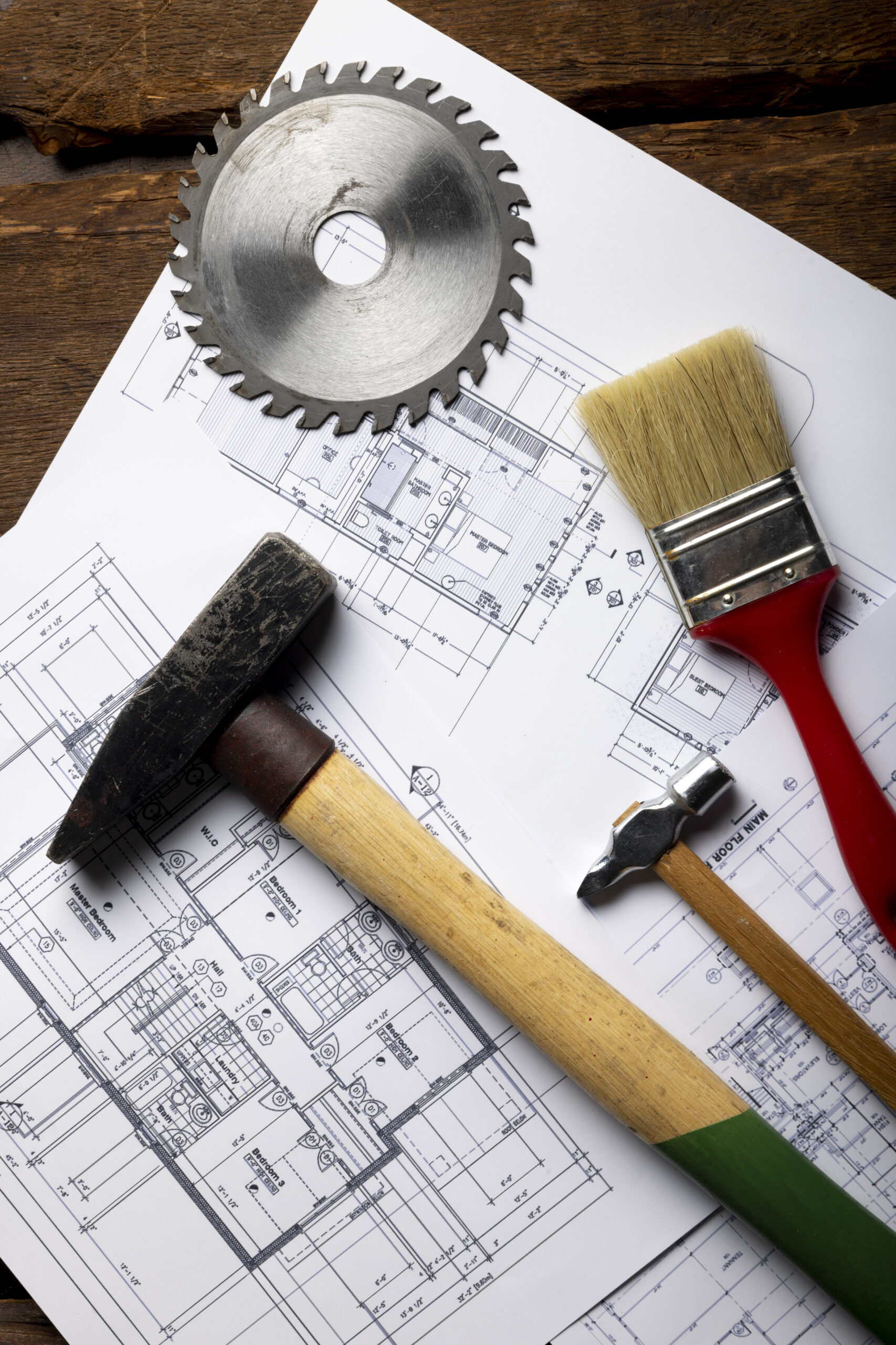 top-view-construction-hammer-still-life